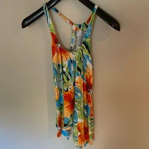 Bright and flowy floral top